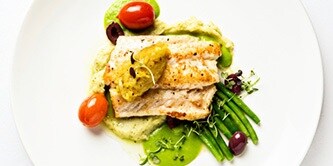 A helathy balanced meal on a plate
