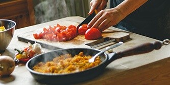 Tomato sauce preparation

